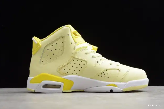 Cheap Kickmax Air 543390-800 Retro Jordan 6 Yellow Dynamic (GS) Floral 0624